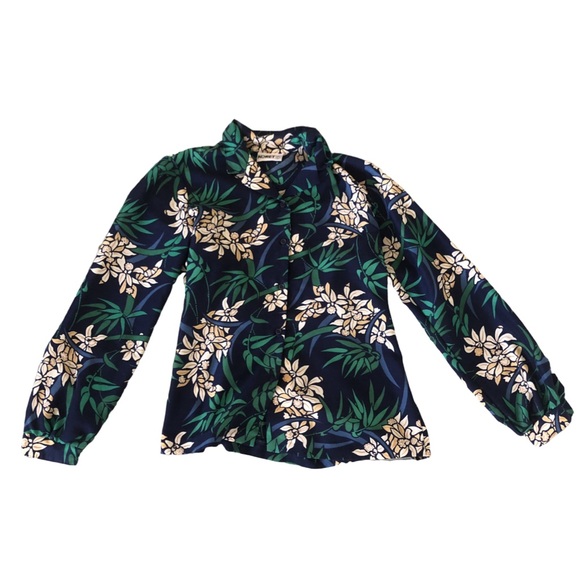 Koret Tops - Vintage Floral Button Up Shirt